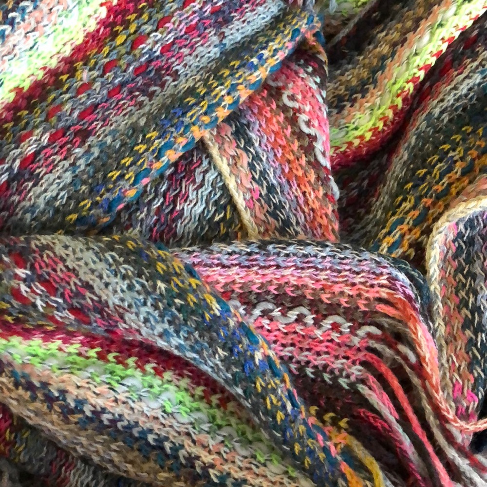 Multicolored scarf